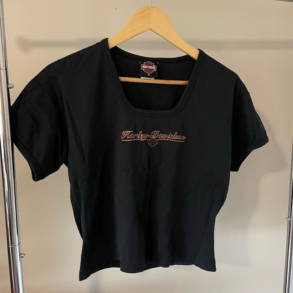 Harley-Davidson Black Women's Top
